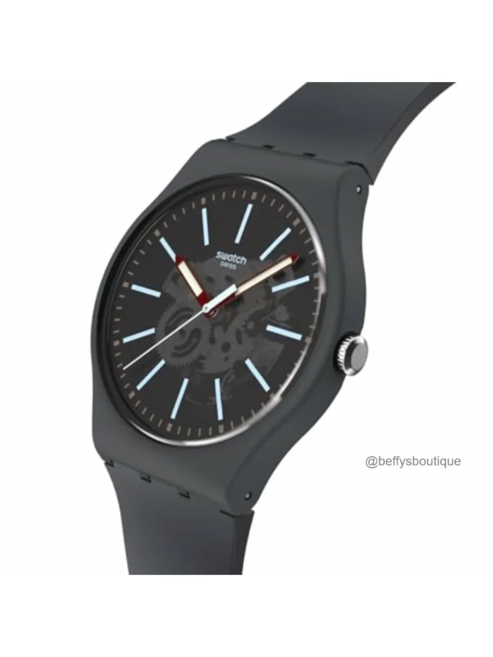 Swatch Unisex Watch 41mm Polymer Quartz Waterproof Casual